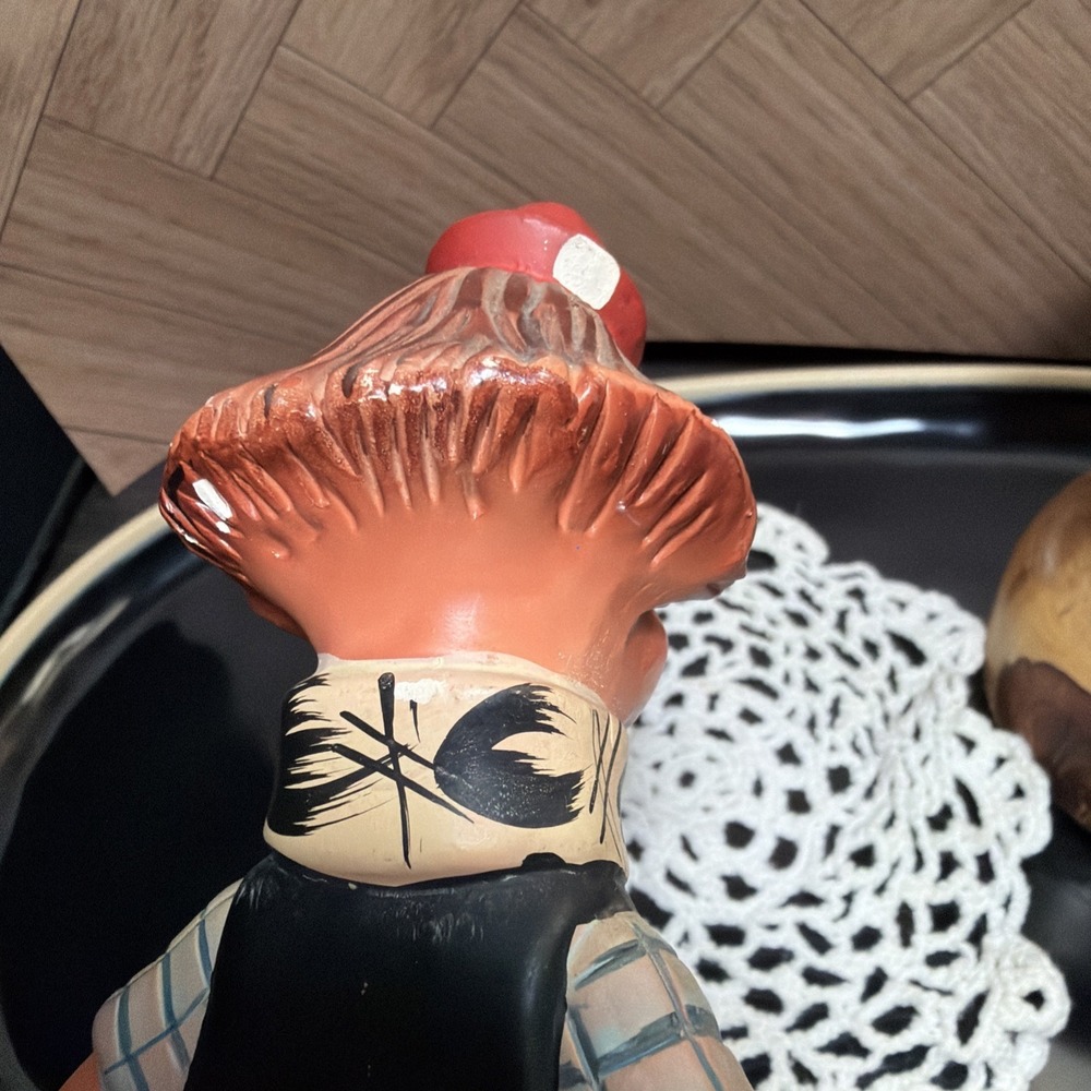 Norleans‎ Japanese Figurine - Clown -Handmade Portugal Chalk Style - Picture 8 of 16